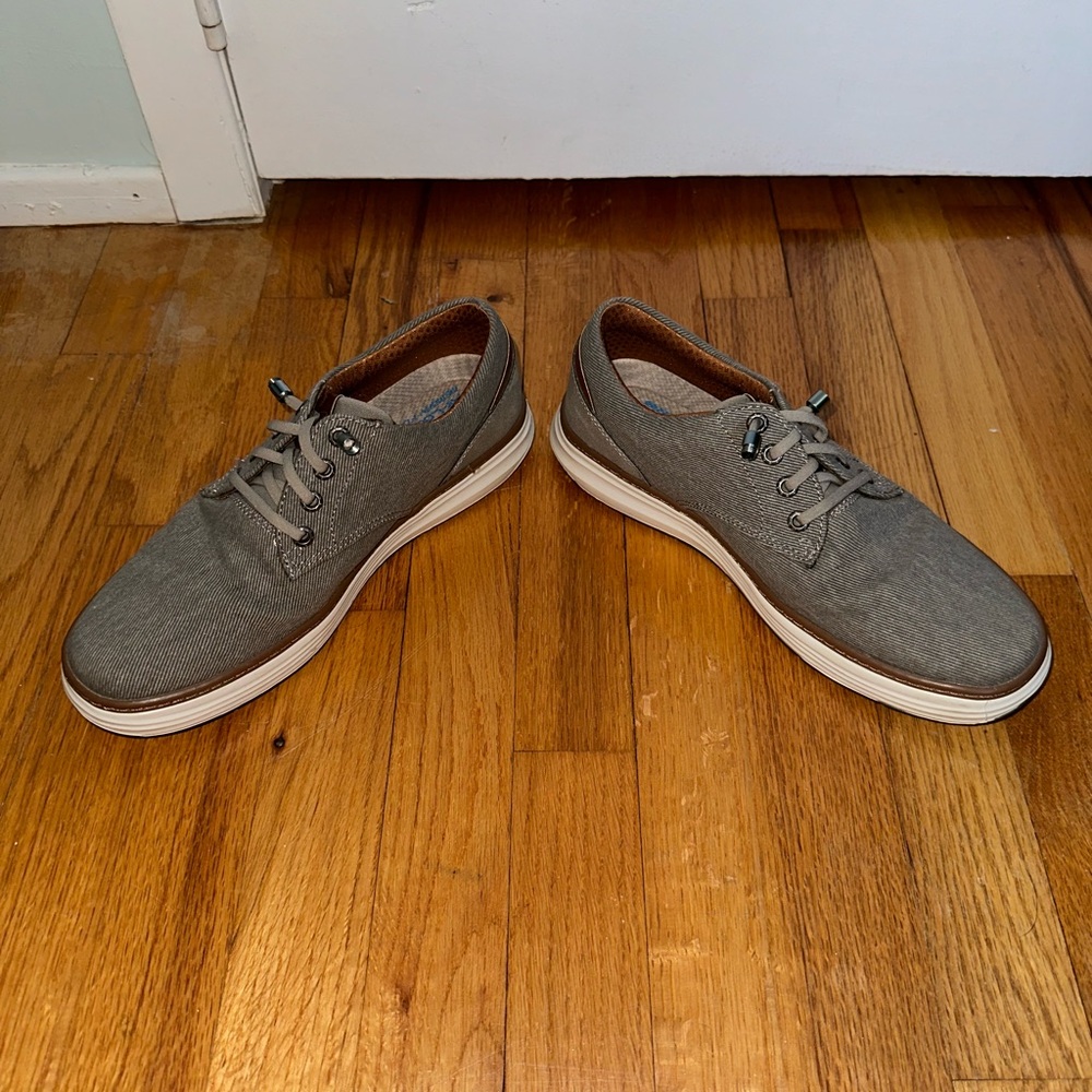 Skechers Men's Ederson Classic Fit Air-Cooled Memory Foam Moreno Shoe Size 7.5 - Picture 12 of 14